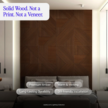 Modern Solid Wood Panel