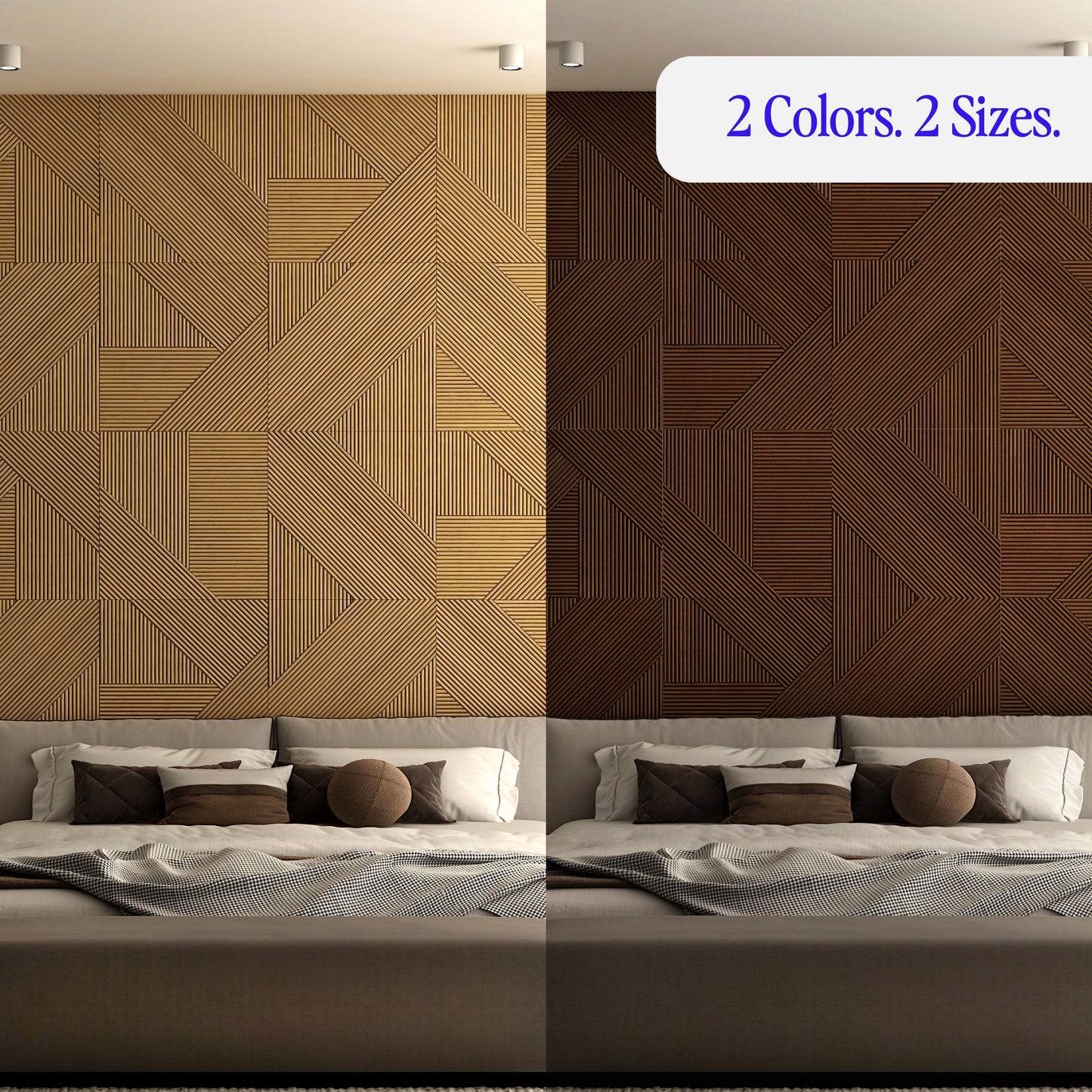 Modern Solid Wood Panel