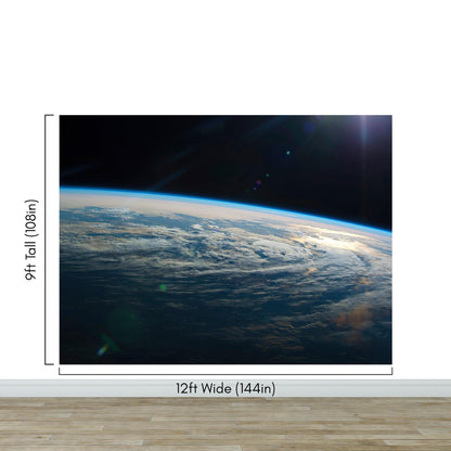 Earth Wallpaper Mural Design. Space Mural. #6694