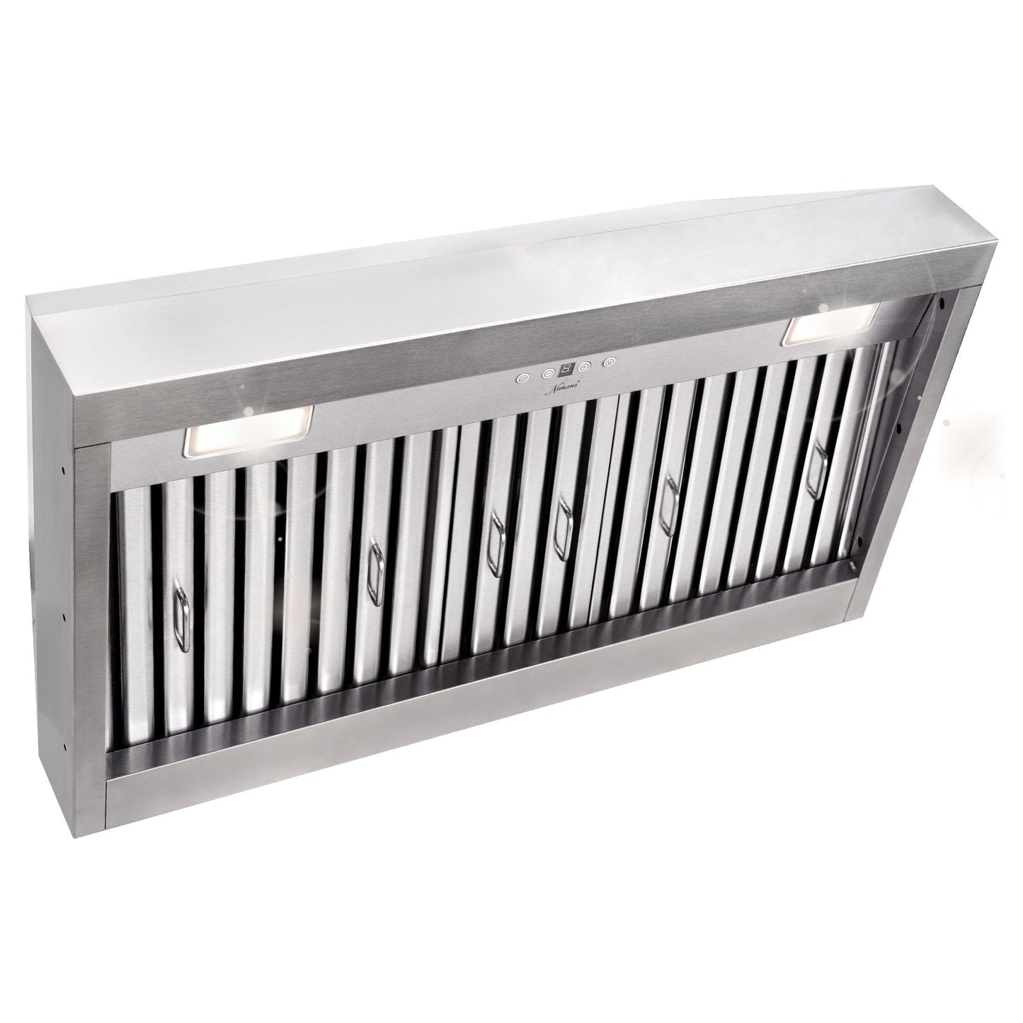 36" Range Hood Insert, Ultra Quiet Stainless Steel 6" Ducted with 600 CFM Powerful Suction-NX-19IL-36