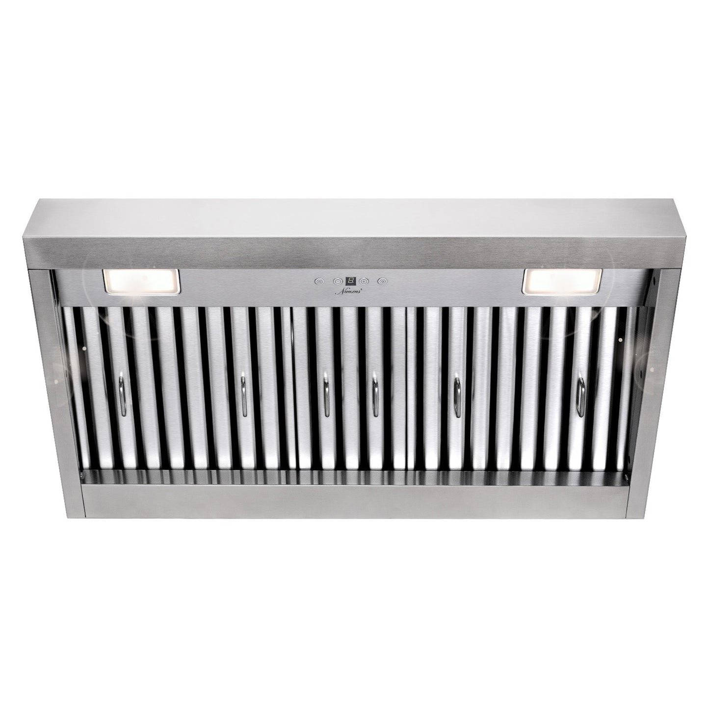 36" Range Hood Insert, Ultra Quiet Stainless Steel 6" Ducted with 600 CFM Powerful Suction-NX-19IL-36