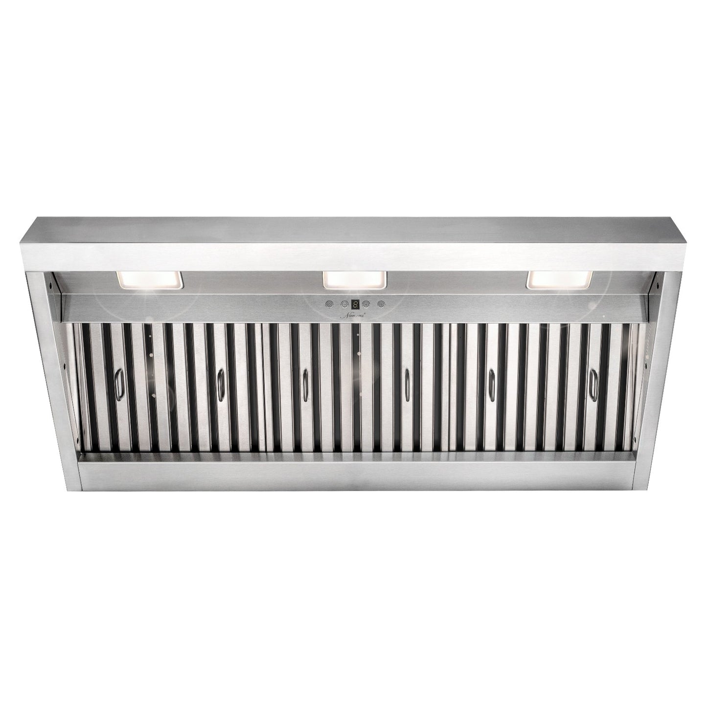 42" Range Hood Insert, Ultra Quiet Stainless Steel 8" Ducted with 1200 CFM Powerful Suction-NX-19IL-42