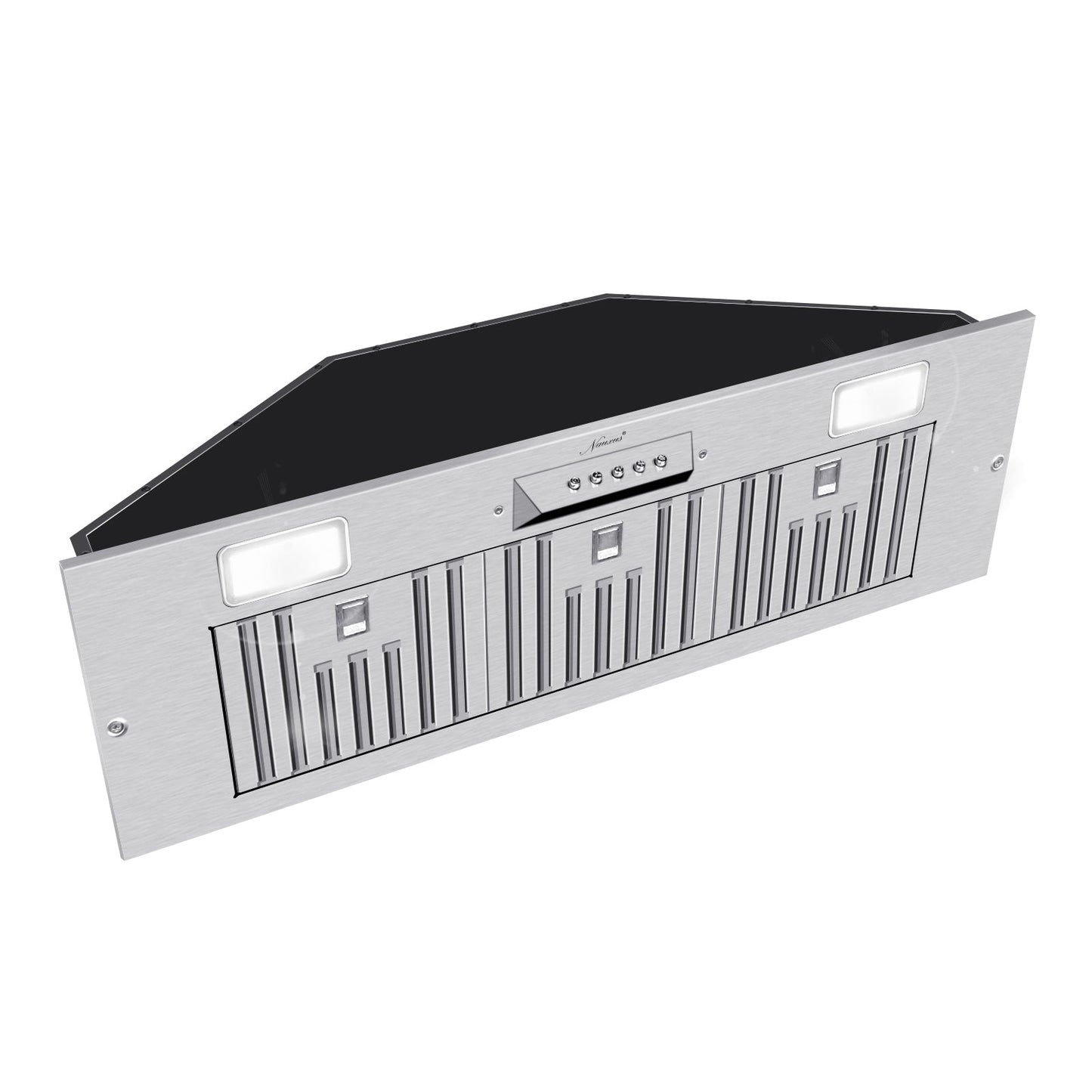 36“ Range Hood Insert, 600 CFM Built-in Stainless Steel Kitchen Hood with LED Lights - NX-HOOD-36
