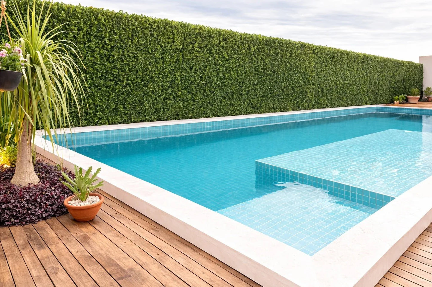Sample Panel – Natural Boxwood Green Wall (Small Sample)