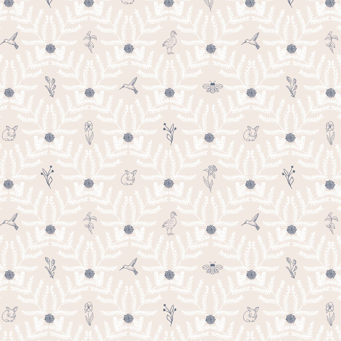 Navie Wallpaper by Hannah Langford Design