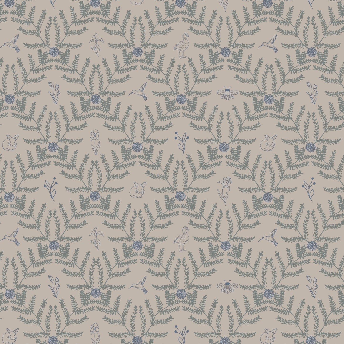 Navie Wallpaper by Hannah Langford Design