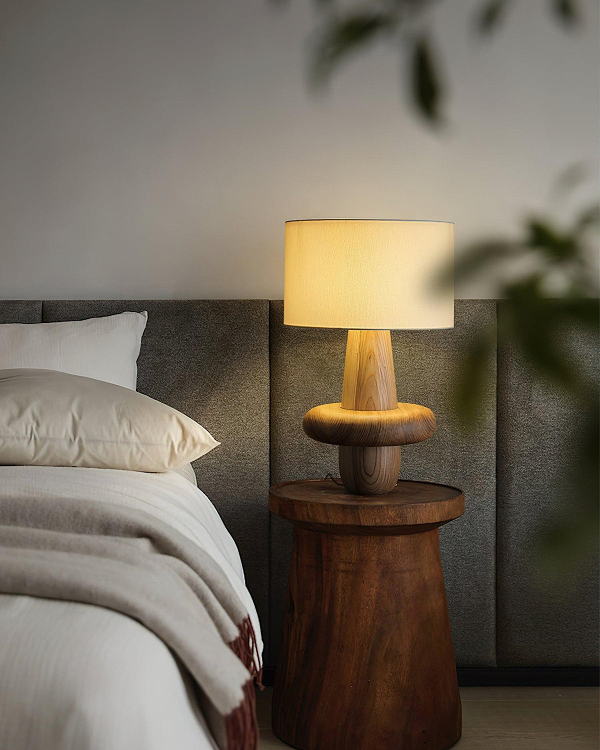 Neroli Solid Wood Table Lamp