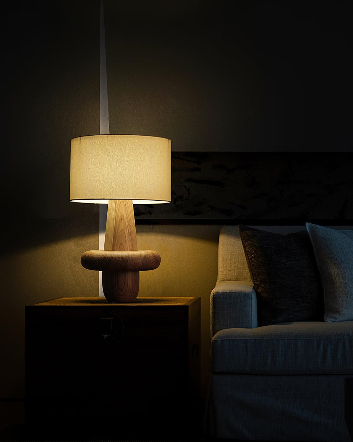 Neroli Solid Wood Table Lamp