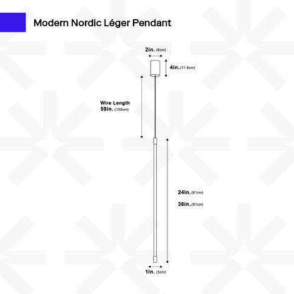 Nordic Linear Pendant