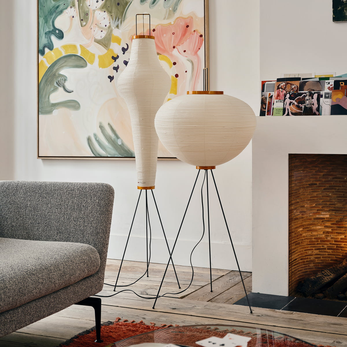 Akari 10A 14A Floor Lamp