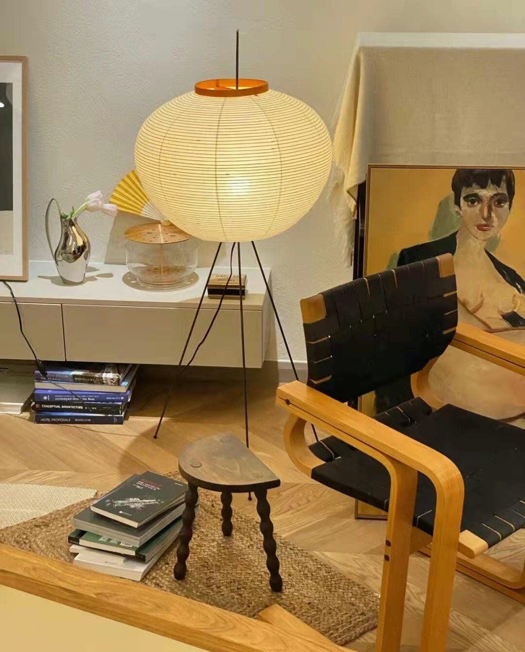Akari 10A 14A Floor Lamp