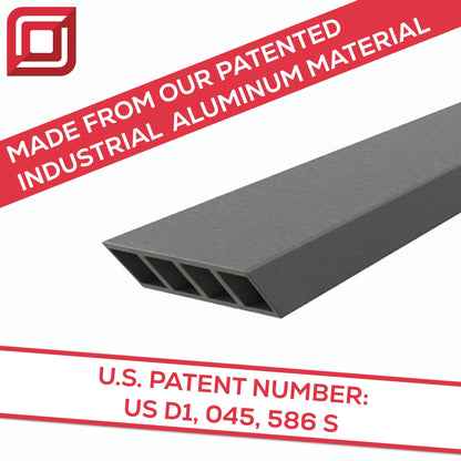 The Original™ Side Wall Free Hanging Shelf Bracket in Industrial, Aluminum or American Made Steel