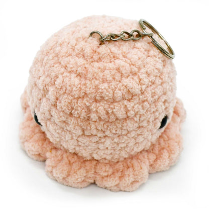 Octopus Keychain | Multiple Color Options | Crochet | Something Smol