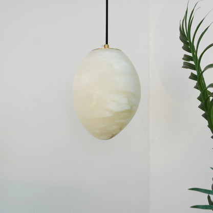 Orelisse Alabaster Pebble Pendant Light