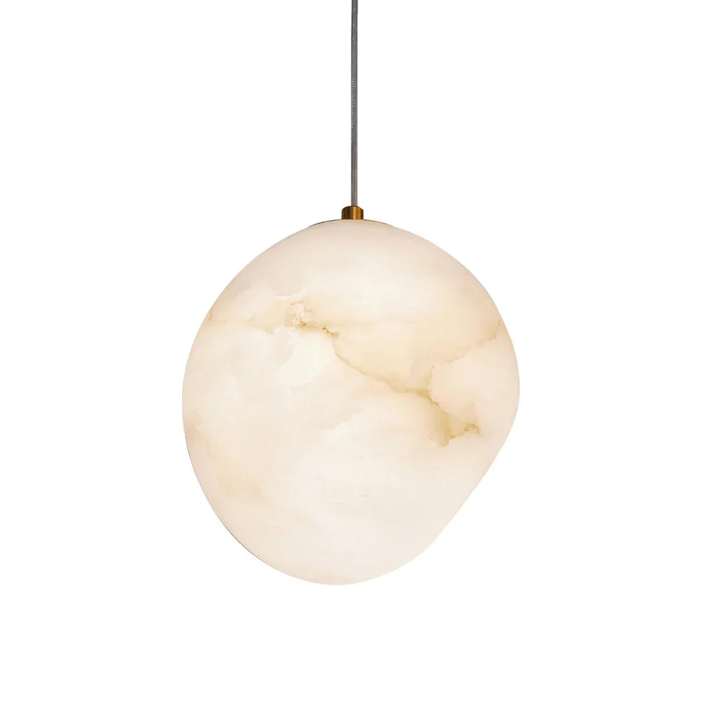 Orelisse Alabaster Pebble Pendant Light
