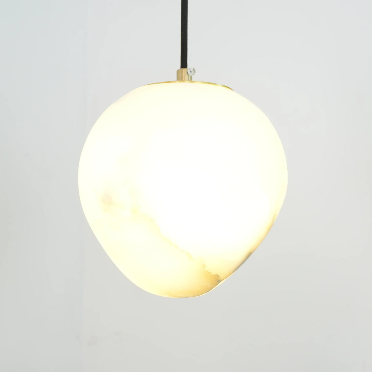 Orelisse Alabaster Pebble Pendant Light