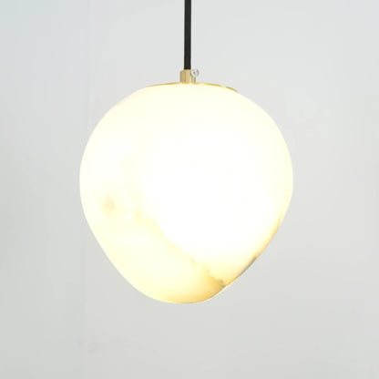 Orelisse Alabaster Pebble Pendant Light