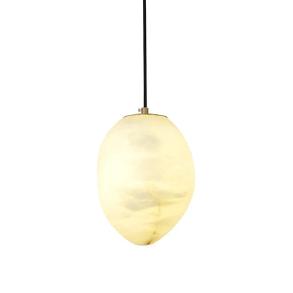 Orelisse Alabaster Pebble Pendant Light