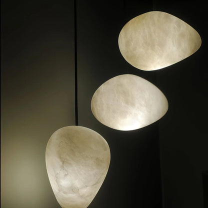 Orelisse Alabaster Pebble Pendant Light