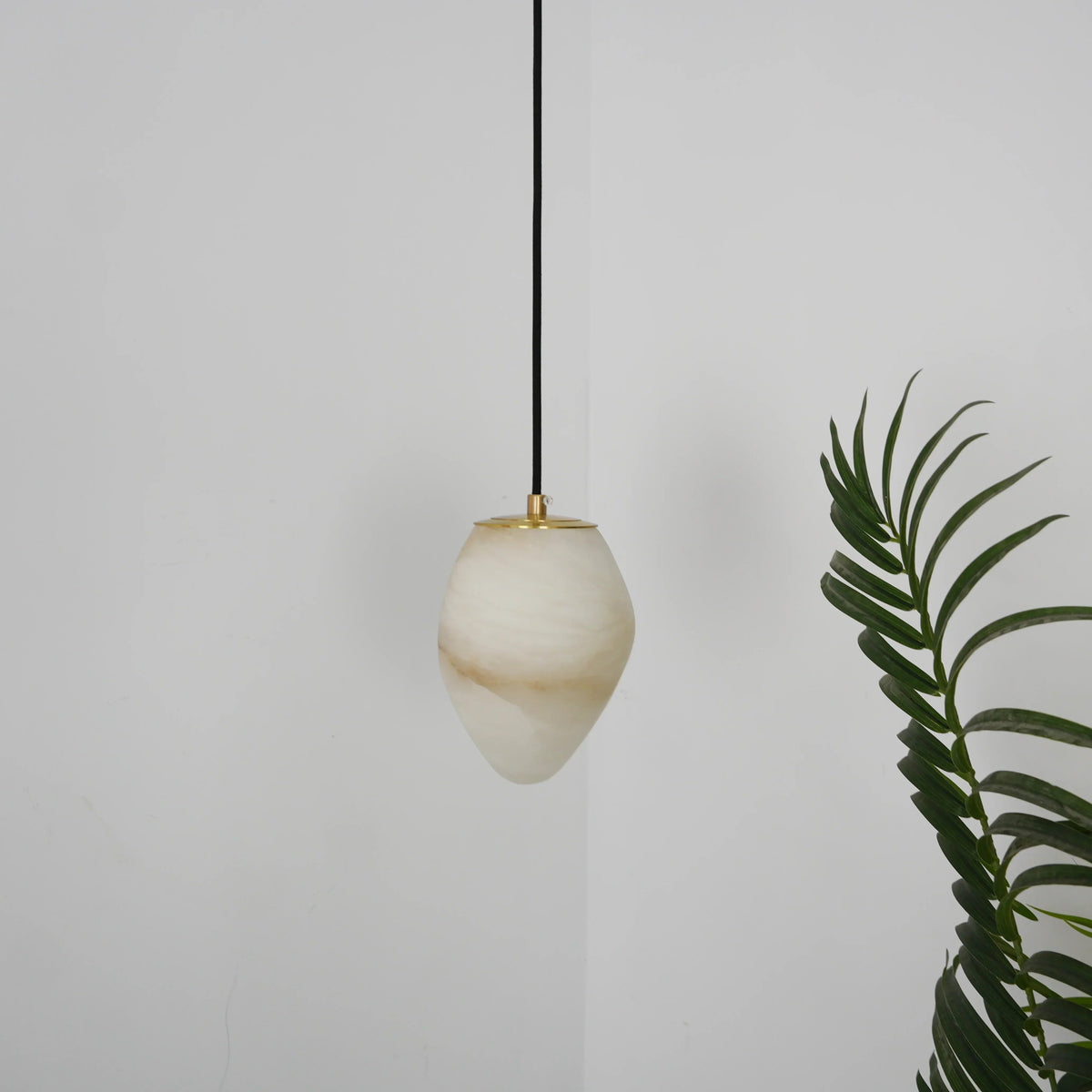 Orelisse Alabaster Pebble Pendant Light