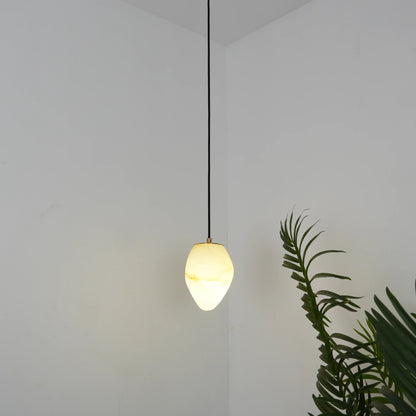 Orelisse Alabaster Pebble Pendant Light