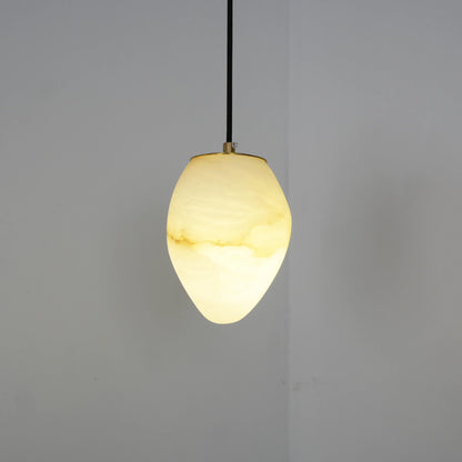 Orelisse Alabaster Pebble Pendant Light