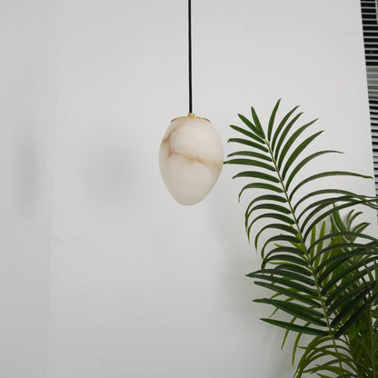 Orelisse Alabaster Pebble Pendant Light