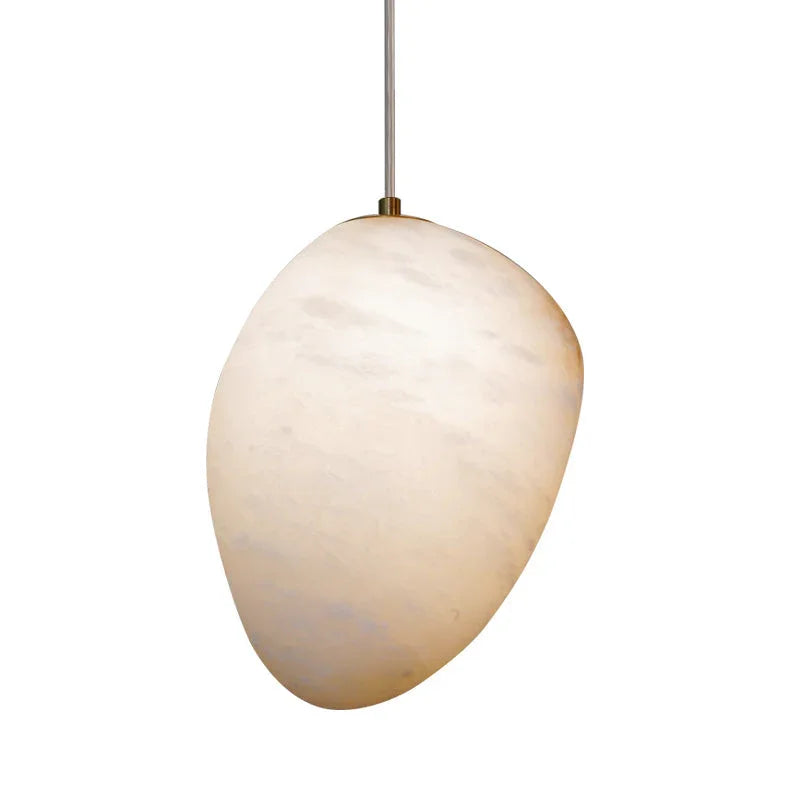 Orelisse Alabaster Pebble Pendant Light