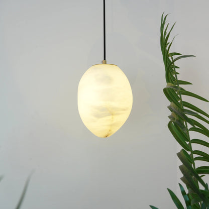 Orelisse Alabaster Pebble Pendant Light