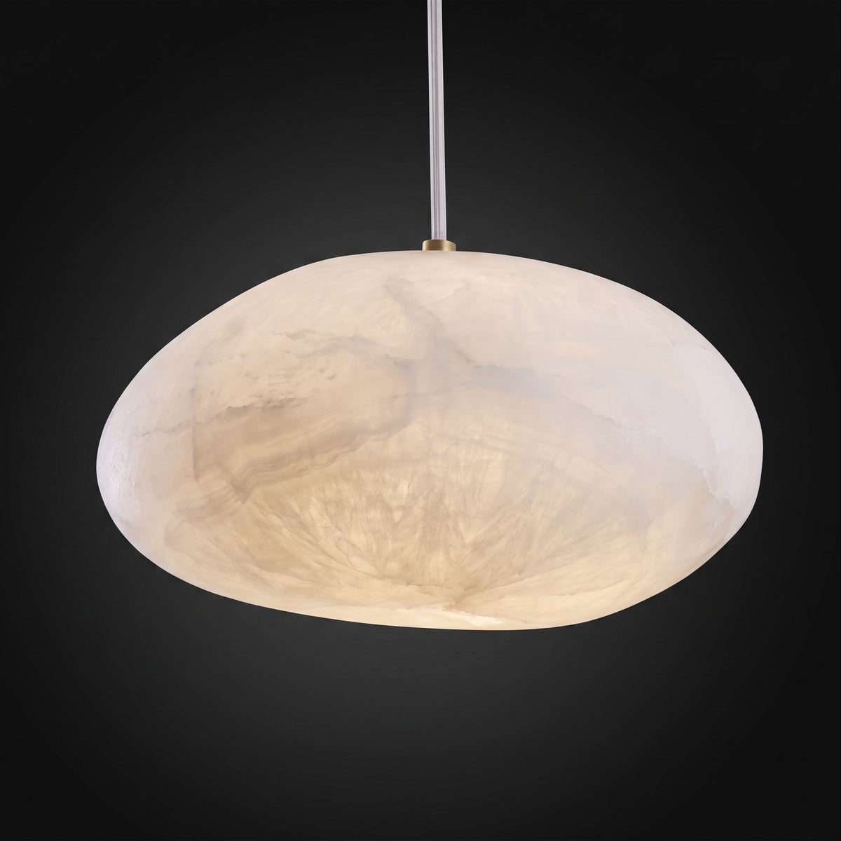 Orelisse Alabaster Pebble Pendant Light