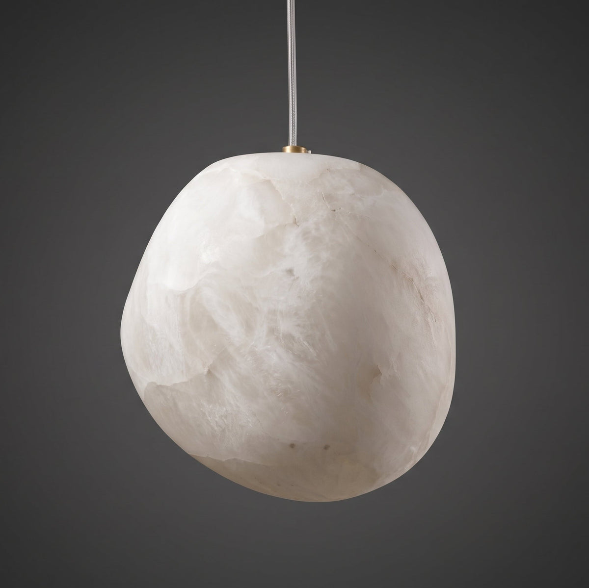 Orelisse Alabaster Pebble Pendant Light