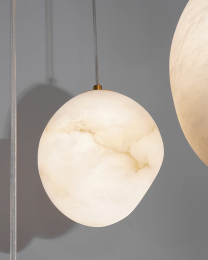 Orelisse Alabaster Pebble Pendant Light