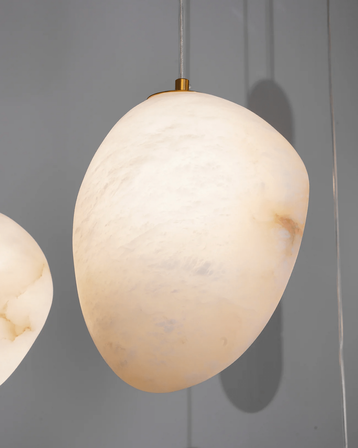 Orelisse Alabaster Pebble Pendant Light