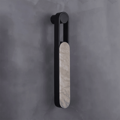 Orven Ring Handle Alabaster Wall Light