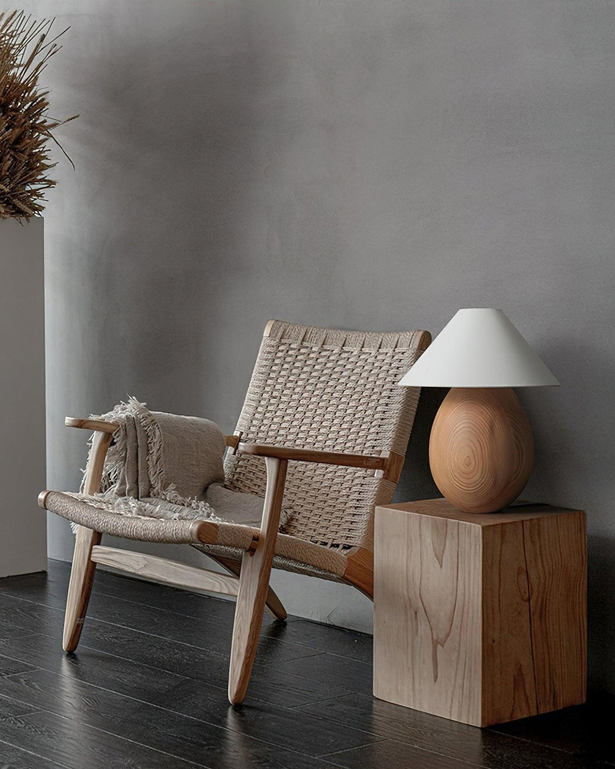 Oryn Ridge Wood Table Lamp