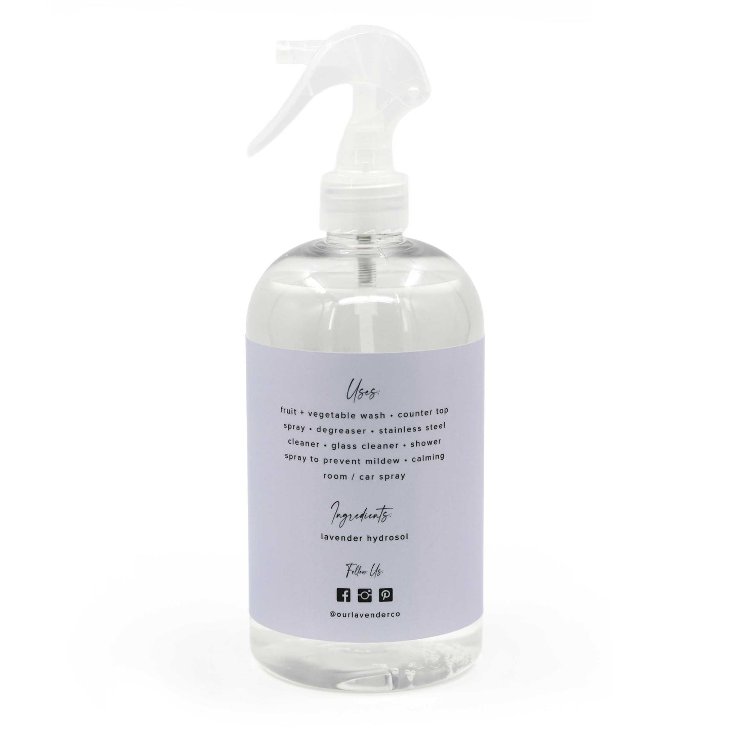 Lavender Multipurpose Cleaning Spray | Multiple Sizes | Our Lavender Co