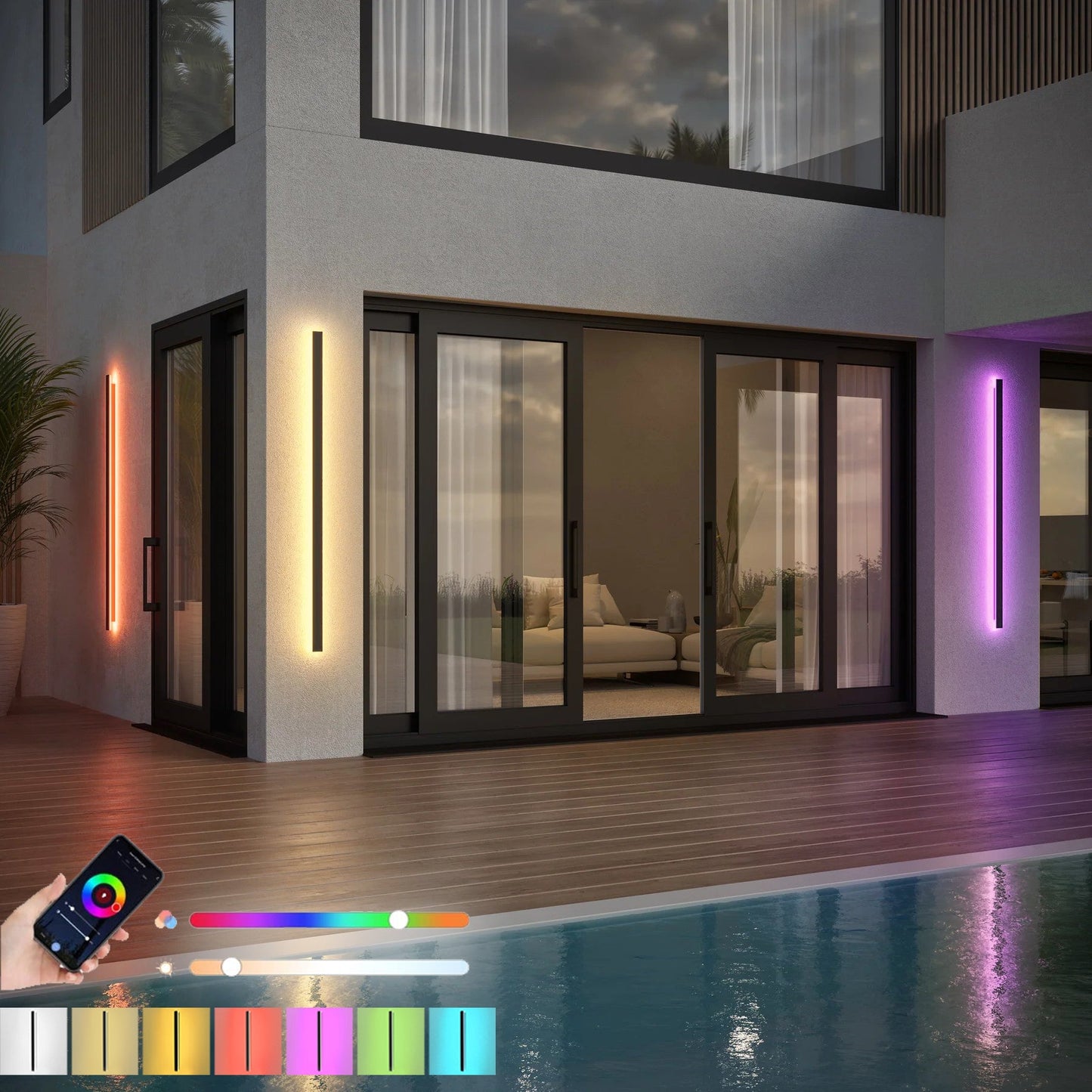 Svelte Smart Outdoor Lamp
