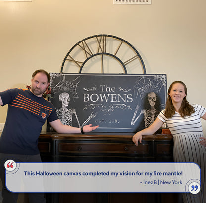 Gothic Family Sign