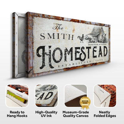 Homestead Sign