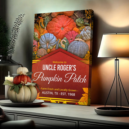 Pumpkin Patch Sign V