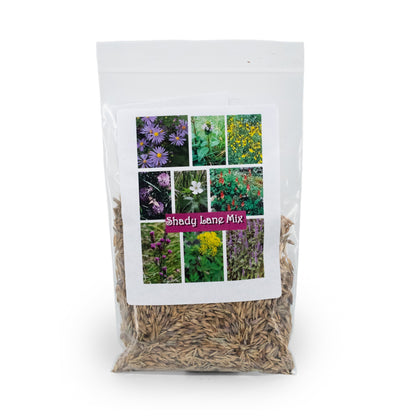 Shady Lane Native Wildflower Seed Mix | 2.88 oz | Prairie Legacy Inc.