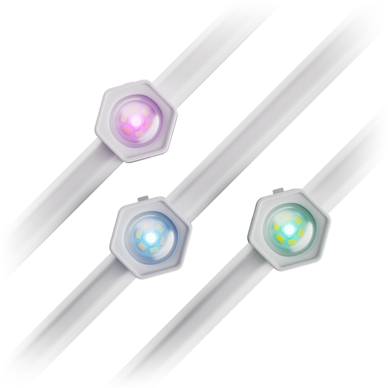Smart Multicolor Permanent Outdoor Lights Expansion Pack with Cable Covers