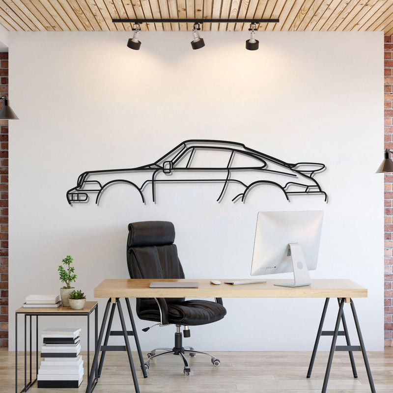 911 964 C2 Metal Car Wall Art - MT0844