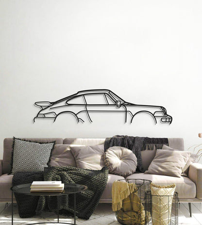 911 964 C2 Metal Car Wall Art - MT0844