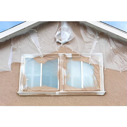 9ft x 400ft x 0.31mm Poly Sheeting (100 Rolls)