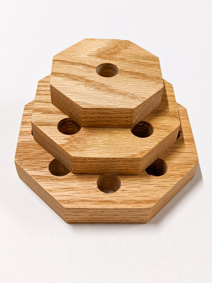 Octagon Propagation Station Shelf for Plant Cuttings