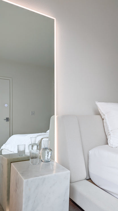 Zeek 65x22 LED Lighted Full Length Wall Mirror For Bedroom MA2265