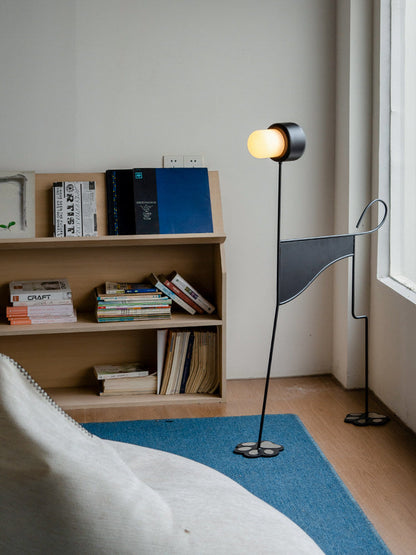 Pavlo Sculptural Dog Floor Lamp