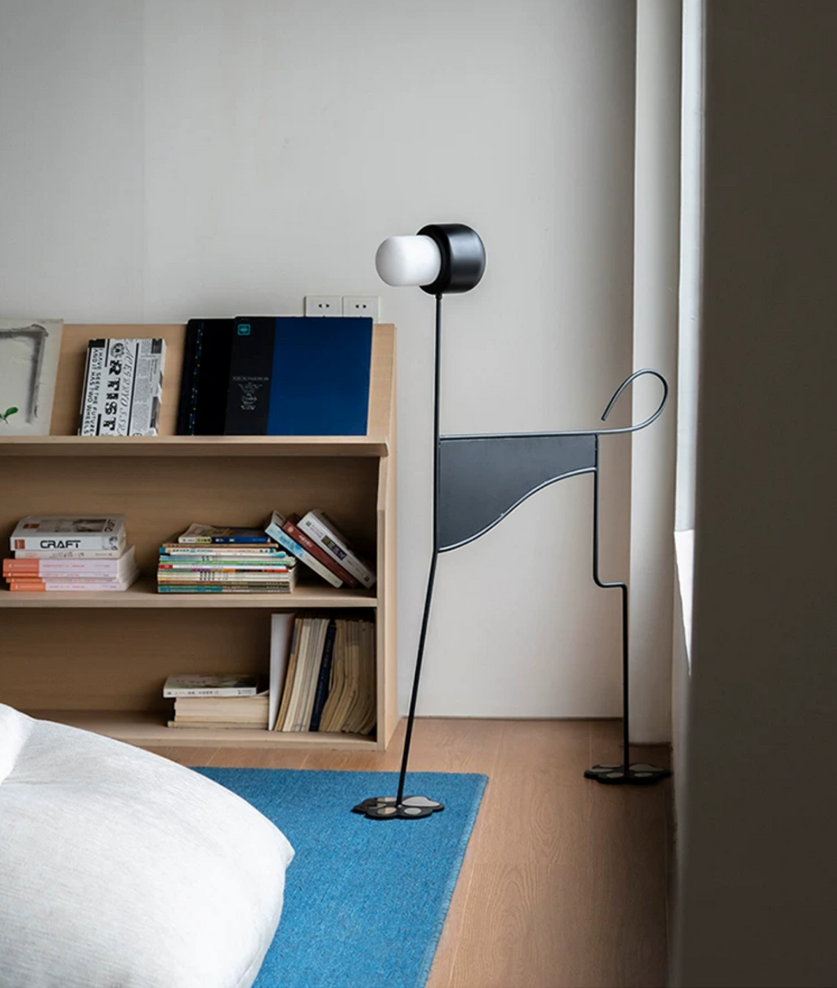 Pavlo Sculptural Dog Floor Lamp