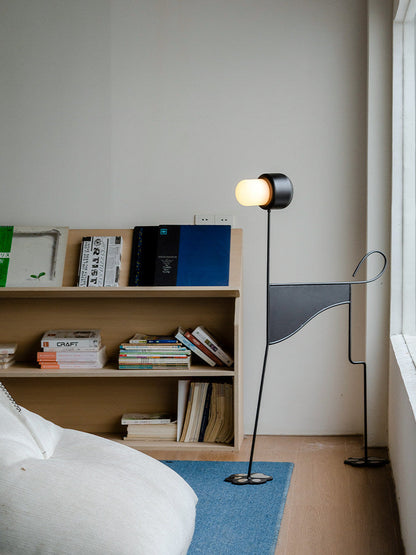 Pavlo Sculptural Dog Floor Lamp